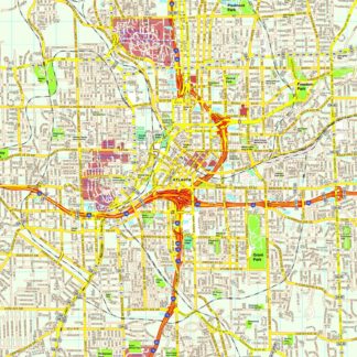 Atlanta map