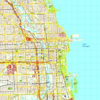 Chicago map