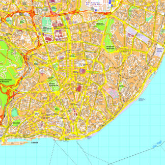 Lisboa map