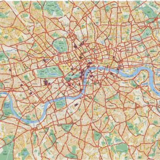 London Vector map