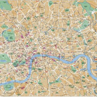 London downtown map