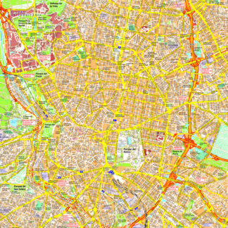 Madrid map