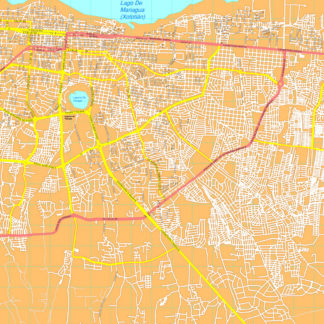 Managua map