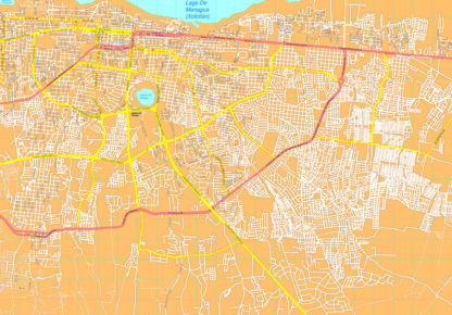 Managua map