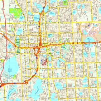 Orlando map