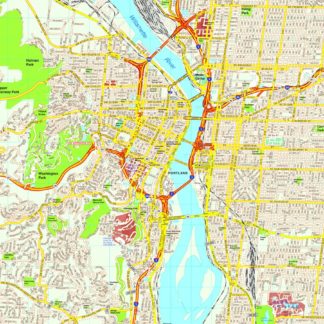 Portland map