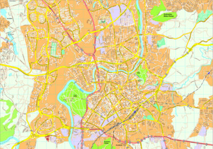 Vilnius map