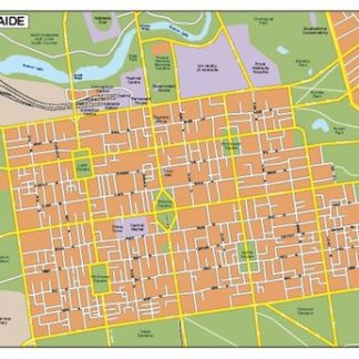 adelaide vector map