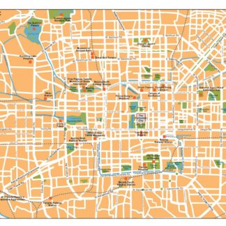 beijing vector map