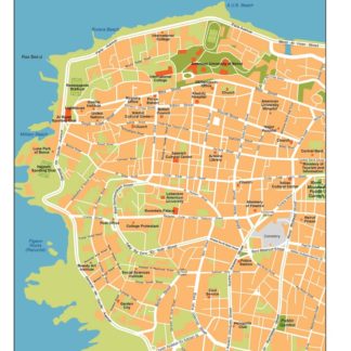 beirut vector map