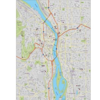 portland city map