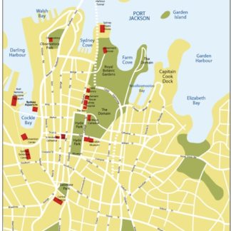 sydney vector map