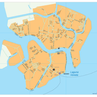 Murano vector map