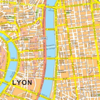 Lyon map