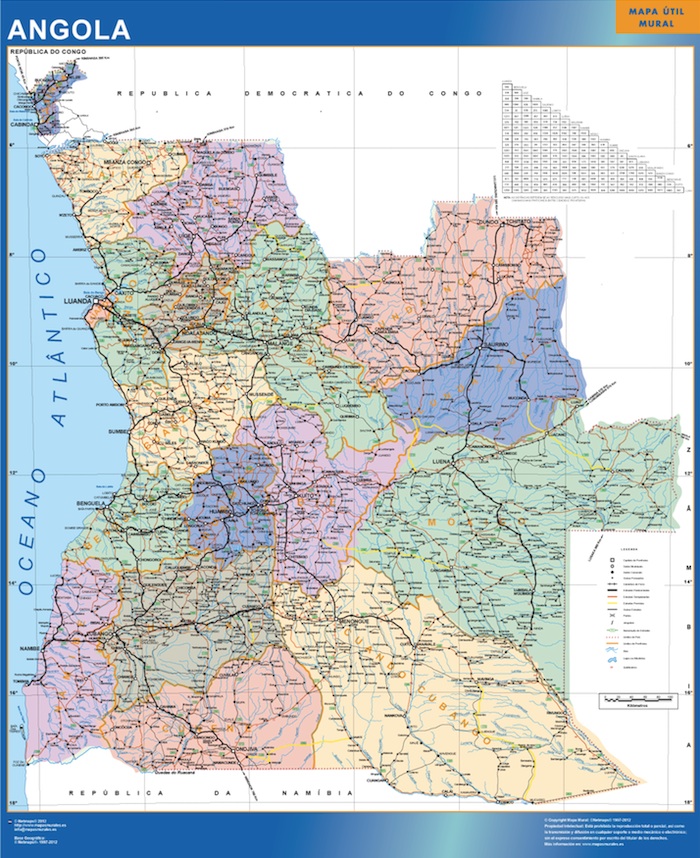 Mapa mundo español  Mapas Colombia y América de pared gigantes