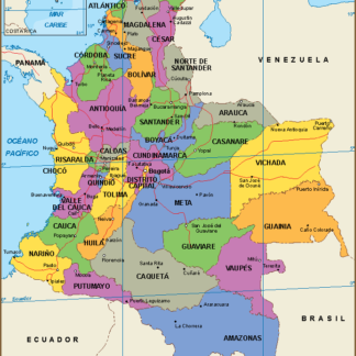 Colombia mapa